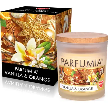 Svíčka VANILLA & ORANGE | sójová vonná svíčka | PARFUMIA® | 250 ml Dedra