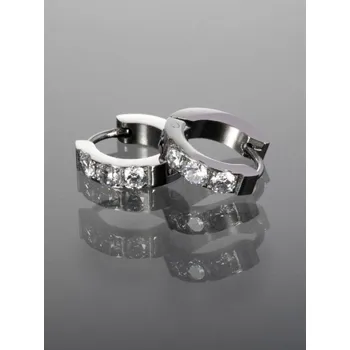 Náušnice Prosperk Drobné kruhové náušnice z chirurgické oceli 1,3cm S1581