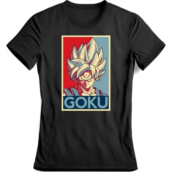 Tričko Obey Goku (Dragon Ball Z), Anime, skladem