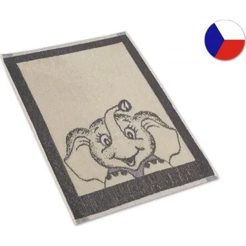 Dětský ručník ZARA 35x50 Slůňe šedé 450g
