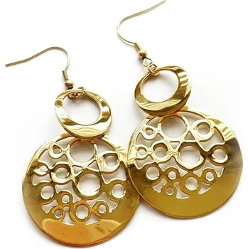 Náušnice Prosperk Visací náušnice zlaté elegance S5403