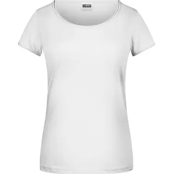 Dámská móda James Nicholson Dámské tričko z bio bavlny JN 8001