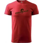 Czech Virus Basic pánské triko červené - L + Sleva 3 % pro registrované