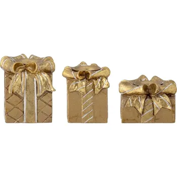 Polyresinové svícny v sadě 3 ks Halia – Bloomingville ID_1651182