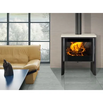 Krbová kamna Romotop RIANO N 04 92360 Slonová kost matná keramika