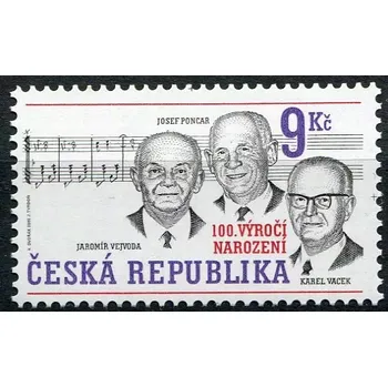 Poštovní známka Česká pošta (2002) č. 316 ** - Česká republika - Osobnosti české populární hudby
