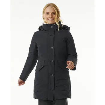 Pánská větrovka Bunda Rip Curl ANTI-SERIES RAIN PARKER Washed Black velikost S