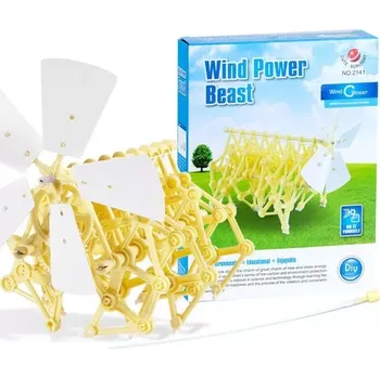 ostatní stavebnice Vzdělávací stavebnice robot poháněný větrem