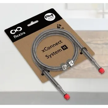 Fitinka Flexira xConnect System H, hadička nerezová DN8 M10x1L-M10x1L, délka 150cm