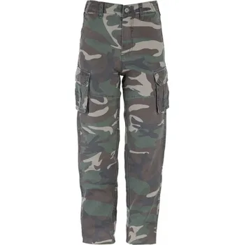 Chlapecké kalhoty 101INC Kalhoty dětské CARGO stonewashed WOODLAND US WOODLAND 110-116