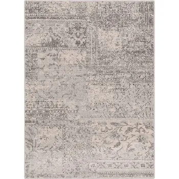 Koberec Breno ISFAHAN M KORIST grey, 133x180 cm, Šedá/Béžová