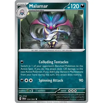 Karetní hra Malamar 034/064 - Shrouded Fable Typ karty: Non-Holo