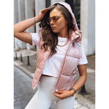 Dámská vesta Dámská vesta DSTREET OSHE RŮŽOVÁ L