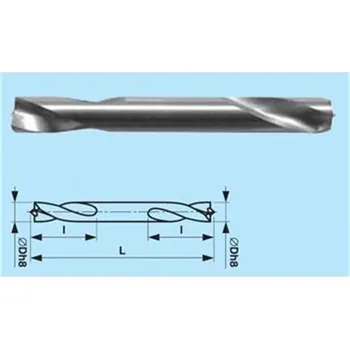 Vrták Vrták na kov pr. 5,0x 62/20mm, oboustranný na bodové svary HSS-Co, ZVSE 221138.