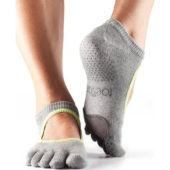 Dámské ponožky ToeSox Plié Šedozelené vel. S (Prstové ponožky ToeSox Plié Šedozelené vel. S)