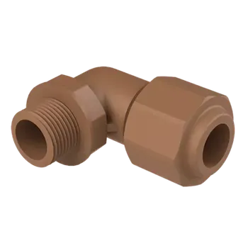 Fitinka UNITWIST KOLENO S VNĚJŠÍM ZÁVITEM 3/4"x22mm