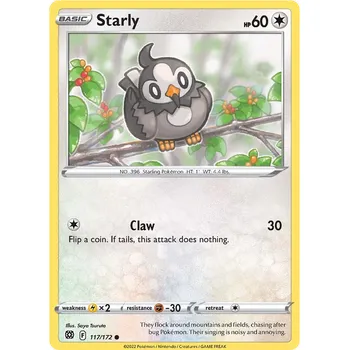 Karetní hra Pokémon TCG Starly 117/172