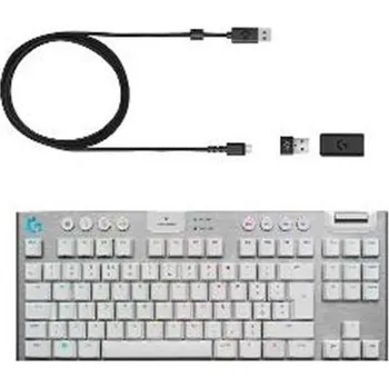 Klávesnice LOGITECH G915 TKL Wrl Gam Keyboard WH