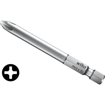 Bit Wiha 04541 - Bit 1/4" Phillips PH1x50mm, prodloužený, Typ 7041 ZOT, typ E 6,3