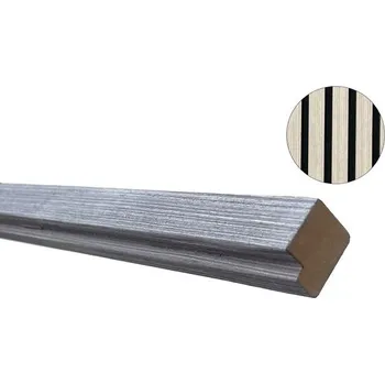 Stavební materiál Koncová lišta k akustickému panelu Dub světlý 270 cm