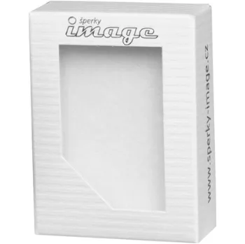 Dárková taška Dárková malá krabička na šperky bílá