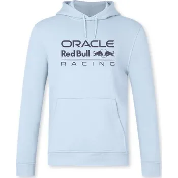 Pánská mikina F1 officilal Mikina s kapucí Red Bull Racing F1 s logem ORBR světle modrá Velikost: XS