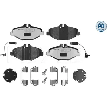 Brzdová destička Sada brzdových destiček, kotoučová brzda MEYLE 025 237 4320-1/PD