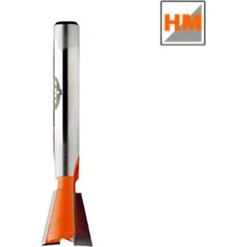 Fréza CMT Orange Tools C91812711 - Fréza na dřevo pr. 12,7 x 52,4 mm, 14° pro cinkový rybinový spoj, stopka 8mm