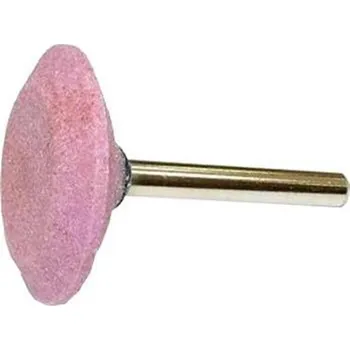 Brusný kotouč Carborundum 32961-2511.00 Tělísko brusné na stopce pr. 25x6mm, zr. 80, oboustranně zkosené