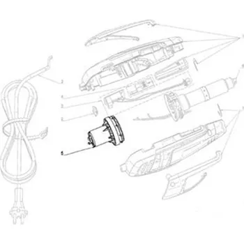 Horkovzdušná pistole Steinel 110023428 - Náhradní díl - Motorová jednotka Motor unit pro HL Stick