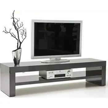 Televizní stolek Televizní stolek Gina Bílá vysoký lesk