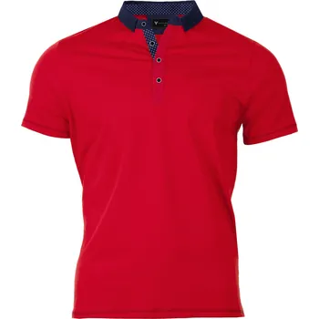 Pánské tričko Pánské Polo tričko Versabe červené VS-PO 1905, VELIKOST 4XL