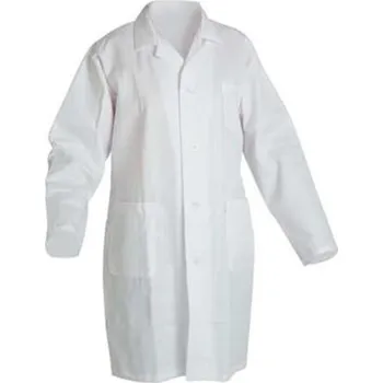Zdravotnický plášť Plášť pracovní FERN (vel.56) dl.rukáv bílý pánský