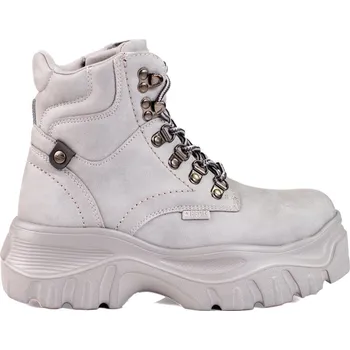 Dámská treková obuv Šedé traperky BIG STAR KK274367G Velikost: 37