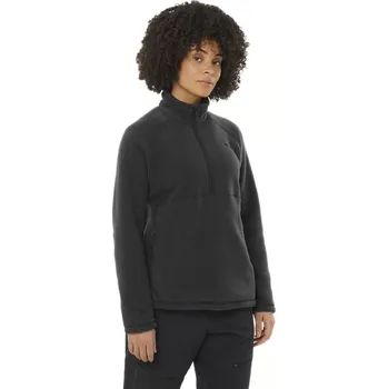 Pánská mikina Salomon Chroma Fleece HZ W LC2285000 - deep black S