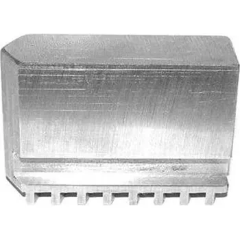 Sklíčidlo TOS 243834 (104300) - Čelist náhradní 100/4 monoblok špičatý - nástavec měkký, pro univerzální sklíčidlo pr. 100 mm