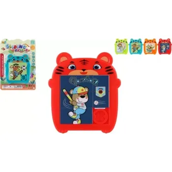 Hlavolam Přesouvačka hlavolam zvířátko plast 9x10cm 4 na kartě