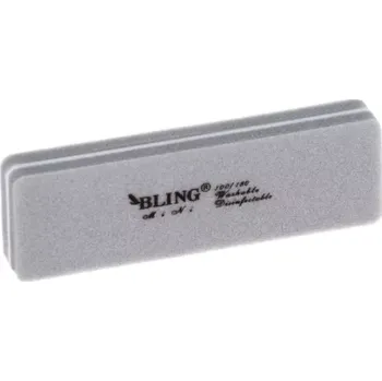 Mini leštička na nehty BLING 100/180 – plochá, široká