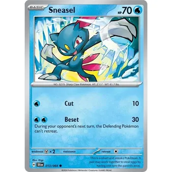 Karetní hra Sneasel 013/064 - Shrouded Fable Typ karty: Non-Holo