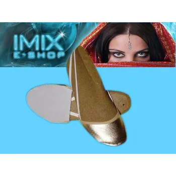 Dámská obuv Taneční špičky ZLATÁ,STŘÍBRNÁ Zlatá 41 (délka chodidla 26 cm)