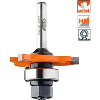Fréza CMT Orange Tools C92232511A - Talířová drážkovací fréza pr. 47,6 mm drážka 2,5 mm s kopírovacím ložiskem