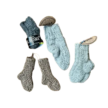 Pánské termo ponožky SOULAD ALPAKA Ponožky dětské / juniorské 15-34 (100%) 100% BIO Alpaka Zelená 15/18