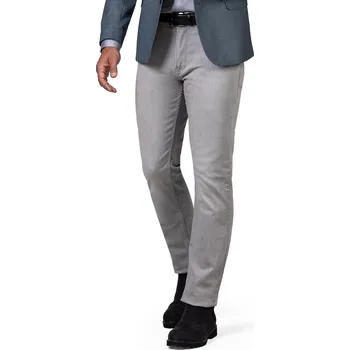 Pánské džíny FERATT Pánské džíny SANTIAGO světle šedé Velikost: 40/32