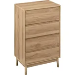 5five Simply Smart Komoda se zásuvkami ABANA, 60 x 40 x 107,3 cm