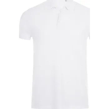 Pánské tričko Sol's Pánská přiléhavá polokošile Phoenix s vegan certifikací Barva: Bílá, Velikost: S L01708