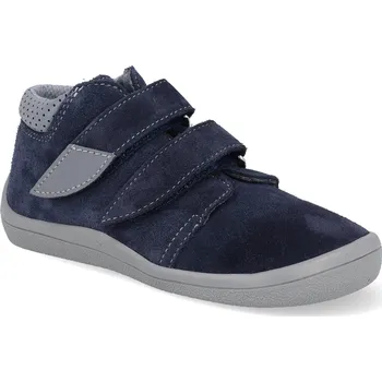 Dívčí obuv Barefoot dětské kotníkové boty Beda - Lucas užší kotník s pevným opatkem Velikost: 30