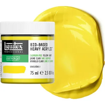 Vodová barva Akrylová barva Liquitex Professional Bio-Based - Cadmium Free Yellow Light