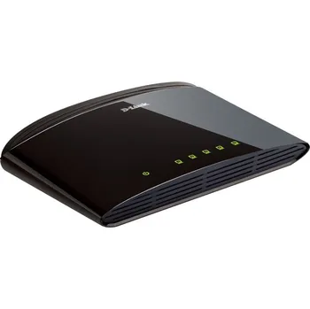 Switch D-Link DES-1005D Nespravované Fast Ethernet (10/100) Černá