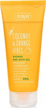 Sprchový gel Ziaja Coconut & Orange Vibes sprchový gel pro tonizaci pokožky 200 ml