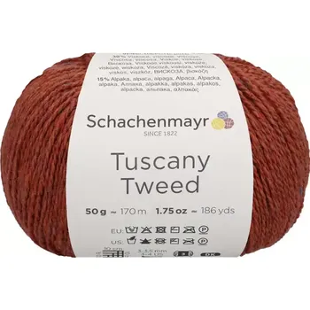 Příze Schachenmayr Tuscany Tweed 22 Terakota (Přírodní směsová příze Tuscany Tweed Terracotta)